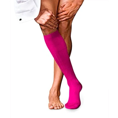 Abbildung von Falke NO. 2 Finest Cashmere Kneehigh Kniestrümpfe, Herren, Größe: 39/40, Arctic pink