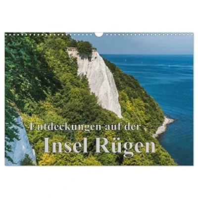 Abbildung von Entdeckungen auf der Insel Rügen (Wandkalender 2025 DIN A3 quer), CALVENDO Monatskalender