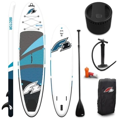 Abbildung von F2 Stand up Paddle Board SECTOR SMART SUP mit E Pumpe 10.5 Blau 2024/2025