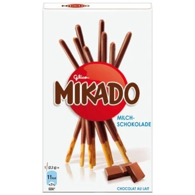 Abbildung von Mikado Milchschokolade, Sticks mit feiner Schokolade 75gr