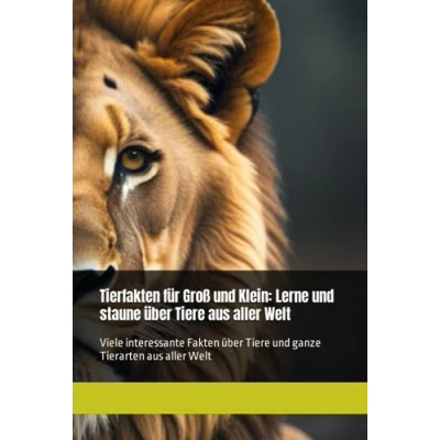 Abbildung von Tierfakten für Groß und Klein: Lerne staune über Tiere aus aller Welt: Viele interessante Fakten ganze Tierarten Welt