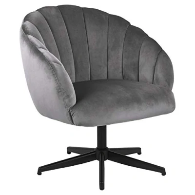 Abbildung von AC Design Furniture Denise Armchair, grey, fabric, L: 76 x W: H: 84 cm, 1 pcs.