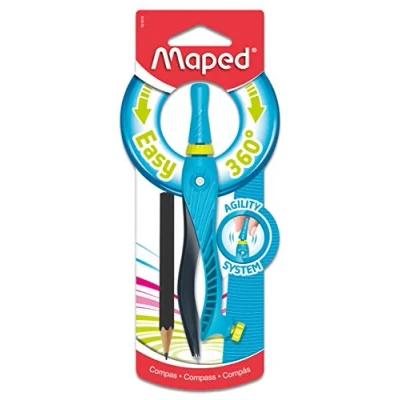 Abbildung von Maped 181610 Kidz 360 Zirkel Einzelbett Mehrfarbig