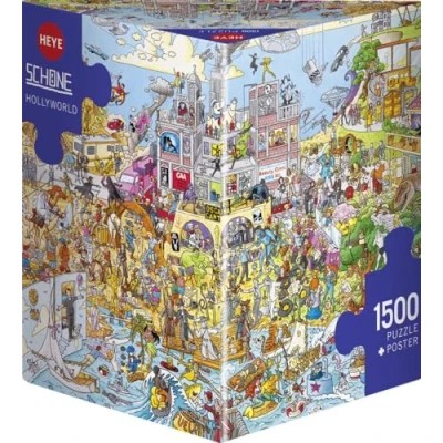 Abbildung von HEYE Puzzle Hollyworld, Schöne, 1500 Puzzleteile, Made in Europe