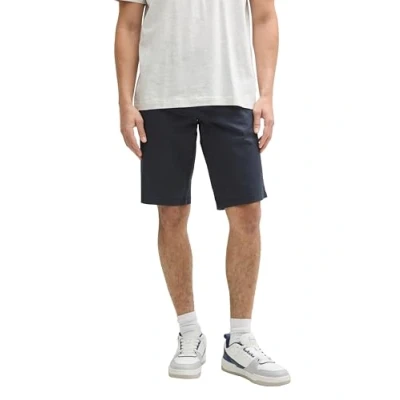 Abbildung von TOM Tailor SLIM Printed Shorts, Herren, Größe: 40, Navy