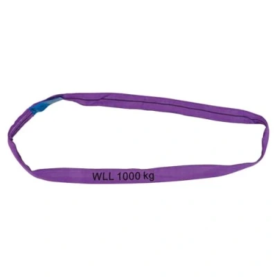 Abbildung von PETEX 47201224 Rundschlinge Arbeitslast (WLL)=1 t Violett, 4 m