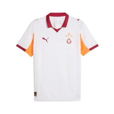 Abbildung von Puma Galatasaray SK 25/26 Auswärtstrikot Herren Mit Print White/Intense Orange Größe: M