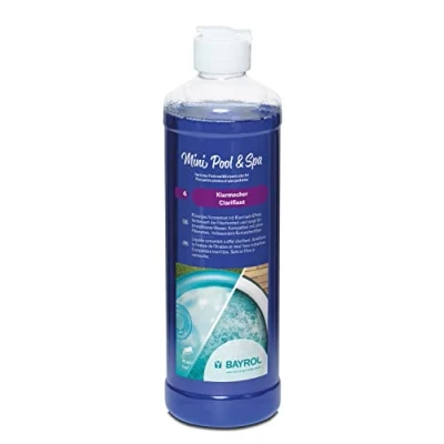 Abbildung von BAYROL Mini Pool&amp;Spa Klarmacher 0,5 L Konzentrierter Trübungsentferner mit Klarmach Effekt verbessert Filterfeinheit &amp; sorgt für kristallklares Wasser alle Filterarten auch Kartuschenfilter