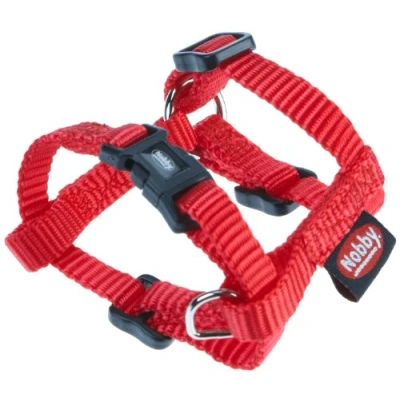 Abbildung von Nobby Geschirr Classic, rot Brust: 14/20 cm, B: 10 mm, 1 Stück