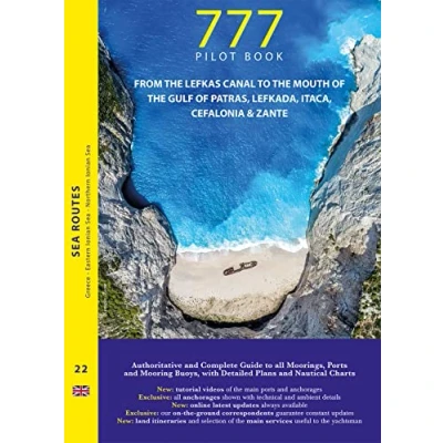 Abbildung von 777 from the Lefkas Canal to mouth of Gulf Patras, Lefkada, Itaca, Cefalonia &amp; Zante (777 Le vie del mare)