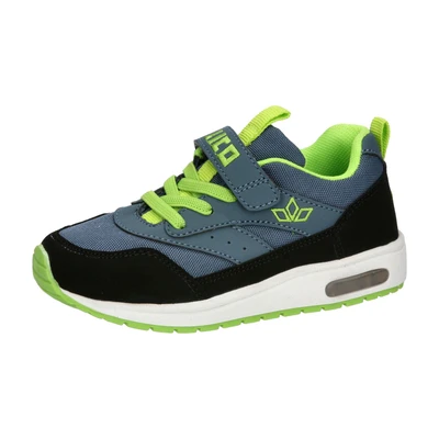 Abbildung von LICO ICO Blinky Sneaker low für Kinder, Größe: 26, Grau schwarz lemon Schuhe
