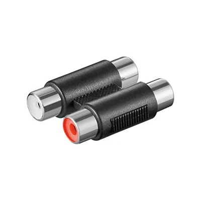 Abbildung von Goobay A 181 Audio Adapter 2X Cinch Kupplung&gt;2X K