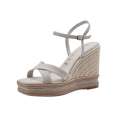 Abbildung von Tamaris High Heel Sandalette, Damen, Größe: 40, Ivory Schuhe
