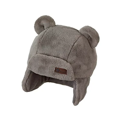 Abbildung von Sterntaler Baby Jungen Mütze Fliegermütze Flausch mit Ohren Gefüttert, beige meliert, 49