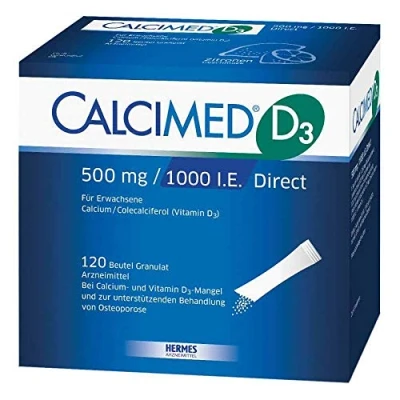 Abbildung von Calcimed D3 500 mg/1000 I.E. Direct Gran 120 St