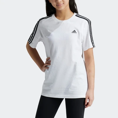 Abbildung von adidas Sportswear T Shirt ESSENTIALS 3 STREIFEN COTTON LOOSE FIT BOYFRIEND