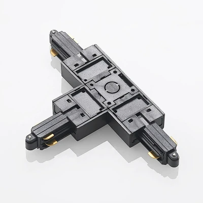 Abbildung von Lindby T Verbinder Linaro, schwarz, 1 Phasen System
