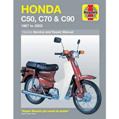 Abbildung von Honda C50, C70 &amp; C90: 1967 to 2003 (Haynes Manuals)
