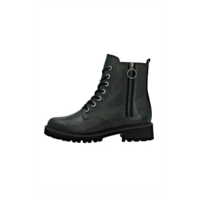 Abbildung von Remonte Schnürstiefelette, Blockabsatz, Stiefelette, Schnürboots, Flats im Used Look