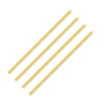 Abbildung von LAVMHAB Messingstab 2mm x 150mm, Massive Runde Messingstangen für DIY Handwerk (4 Stück)