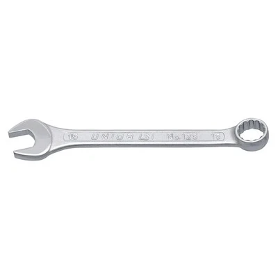 Abbildung von Unior Ringgabelschlüssel kurz gekröpft 8mm Länge 119mm 125/1