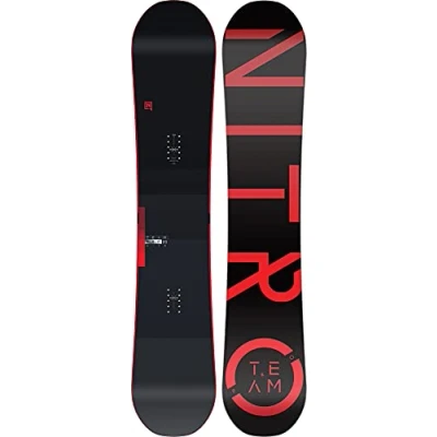 Abbildung von Nitro Herren Team Pro Wide 22 vielseitiges Directional Twin All Mountain Freesytle Board Snowboard, Multicolour, 159
