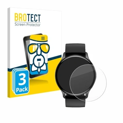 Abbildung von BROTECT Schutzglas für Sross Smartwatch 1.43&quot; (3 Stück) Schutzfolie Panzer Folie Glas [Extrem Kratzfest 9H, Anti Fingerprint