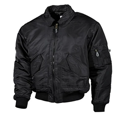 Abbildung von MFH Bomberjacke CWU Piloten Jacke, schwarz XS