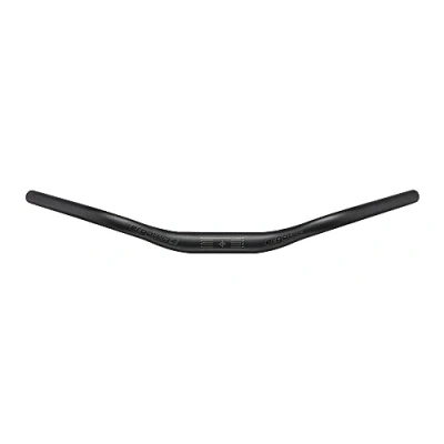 Abbildung von ergotec Unisex Erwachsene Lenkerbügel Stuttgarter Al6061 t6 Fahrradlenker, schwarz Sand, 31.8, GW610, GL180, GH46, 52