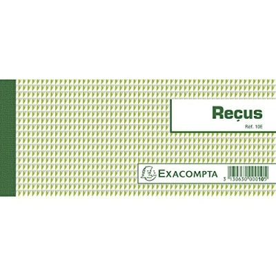 Abbildung von EXACOMPTA Carnet ‡ souche &quot;ReÁus&quot;, 90 x 130 mm horizontal VE = 1
