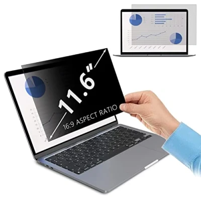 Abbildung von PaceBid 11,6 Zoll 16:9 Privacy Filter Datenschutzfilter Folie Screen Filter, Anti Spionage Laptop und Monitor Blickschutzfolie für