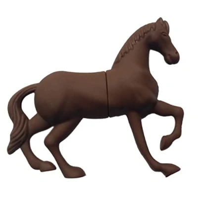 Abbildung von Ulticool Pferd 8 GB Braun USB Flash Pen Drive Horse Brown Memory Stick Daten Aufbewahrung Speicherstick