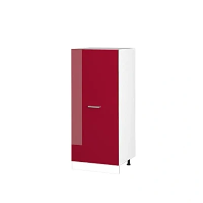 Abbildung von Vicco Hochschrank R Line, Bordeaux Hochglanz/Weiß, 60 cm