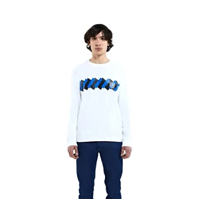 Abbildung von INTER Felpa Girocollo Bianco, Unisex