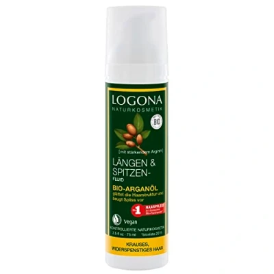 Abbildung von LOGONA Haarfluid Arganöl Längen &amp; Spitzenfluid 75ml