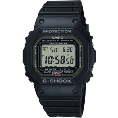 Abbildung von CASIO G SHOCK Funkchronograph GW 5000U 1ER, Solaruhr, Armbanduhr, Herrenuhr, digital, retro,bis 20 bar wasserdicht