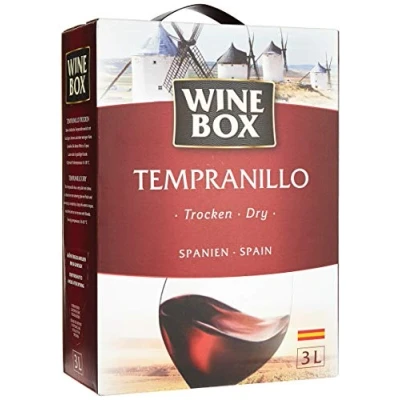 Abbildung von Wine Box Tempranillo Vino de la Tierra Castilla trocken Bag in (1 x 3 l) l (1er Pack)