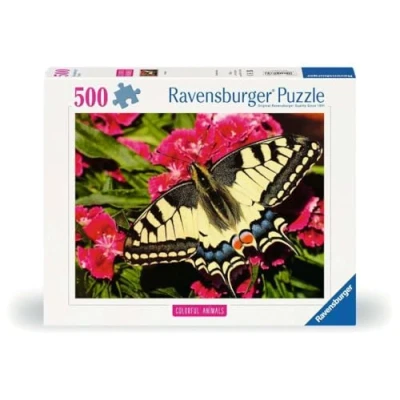 Abbildung von Ravensburger puzzle Adult 500 Teile Butterfly, Puzzleteile