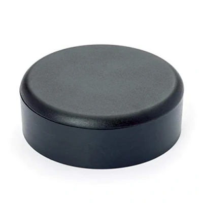 Abbildung von ORION LIGHTSTYLE Verteilerdose PVC Baldachin Deckendose Rosette Abzweigdose Abdeckung, schwarz, 1 Stück, rund, 70mm