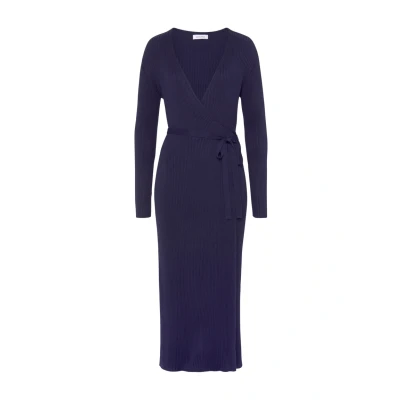 Abbildung von Lascana Strickkleid, Damen, Größe: 36/38, Navy