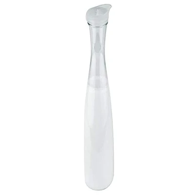 Abbildung von APS Karaffe, Kanne, Kunststoffkrug, transparente Karaffe mit transparentem Schraubdeckel und aromadichtem Verschluss, 11x 11 cm, 31,5 cm Höhe, 1,6 l Volumen