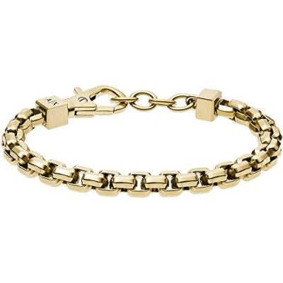 Abbildung von Armani Exchange Armband goldcoloured, Herren, Größe: One Size, Gold coloured