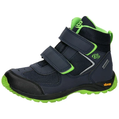 Abbildung von Brütting Molde V Hikingschuh für Kinder, Größe: 36, Marine lemon Kunststoff/polyamid