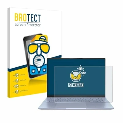 Abbildung von BROTECT Entspiegelungs Schutzfolie für ASUS Vivobook S 16 OLED S5606 Matte Displayschutz Folie, Anti Reflex, Fingerprint