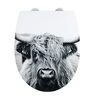 Abbildung von WENKO WC Sitz &quot;Yak&quot;, mit Softclose, aus Thermoplast