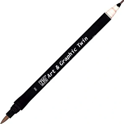 Abbildung von Kuretake ZIG Art and Graphic Twin Tip Marker 087 Cool Grey 9