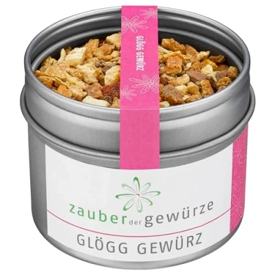Abbildung von Zauber der Gewürze Glögg Gewürz Gewürzmischung für skandinavischen Glühwein und andere Wintergetränke, 50 g