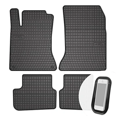 Abbildung von Gummimatten Auto Fußmatten Gummi Automatten Passgenau 2 teilig Set passend für Mercedes Benz Atego 1995 2005