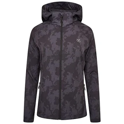 Abbildung von Dare2b Damen Far Out SoftShell Jacke, Schwarzer Mirage Druck, 36