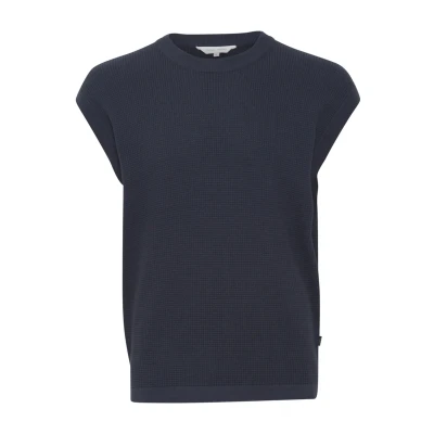 Abbildung von Casual Friday Cfklaes Strickpullover, Herren, Größe: Medium, Dark navy